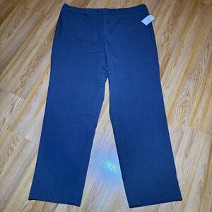 Time and Tru Women’s stretchy pants Grey Heather XXL (20) Relaxed Straight Leg